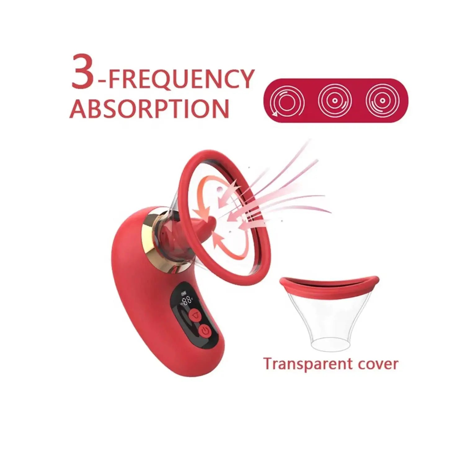 APP Kontrollü Emişli Ve Dilli Vibratör – Dijital Ekranlı, Sessiz, Su Geçirmez