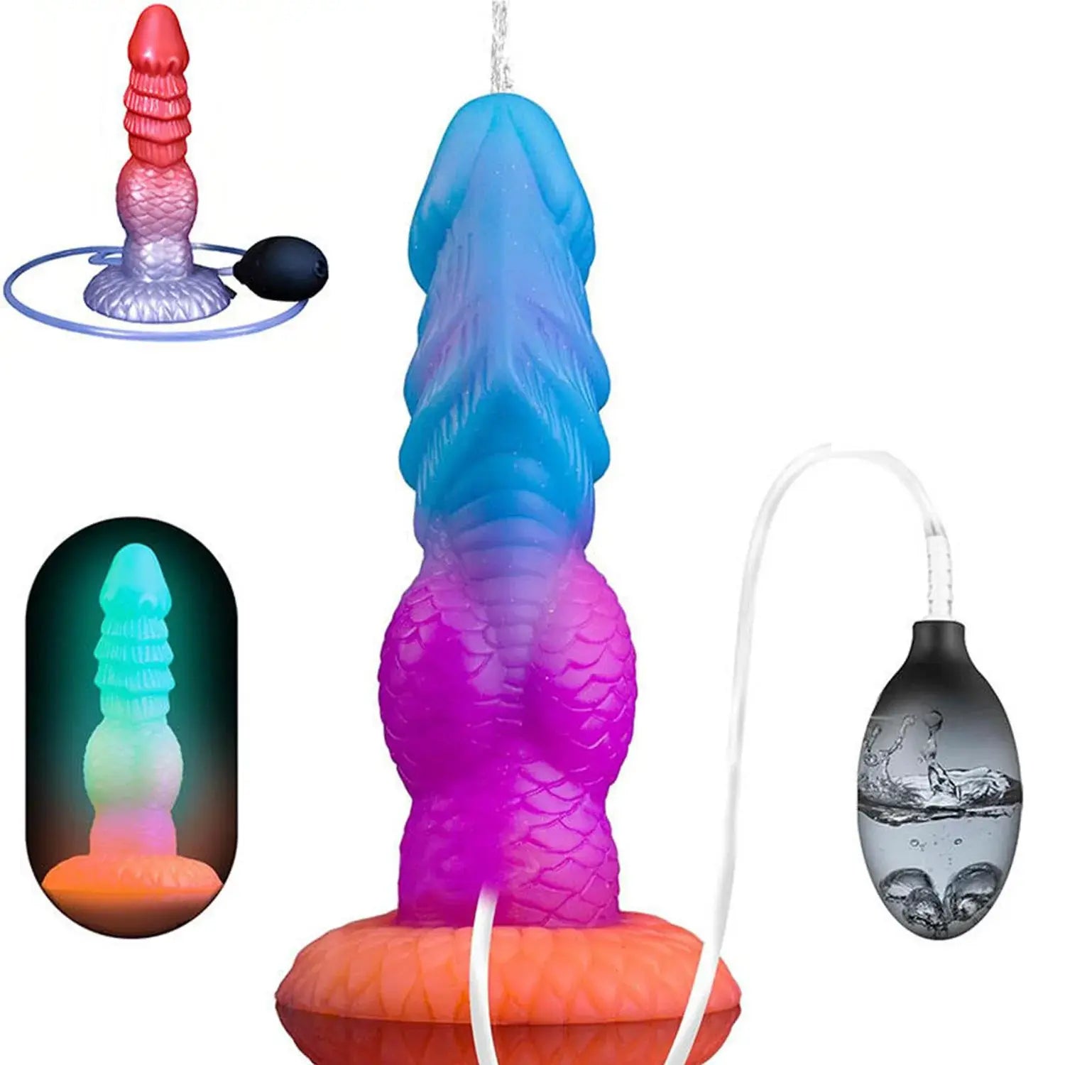 Boşalan Fantezi Yaratık Dildo – 20 cm