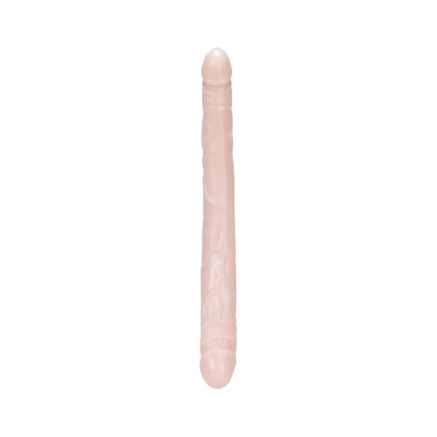 Çift Uçlu Realistik Dildo – 38 cm | Esnek & Silikon