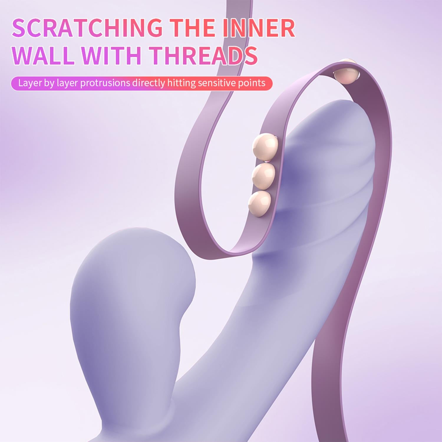 Vibratör: Emişli Kavisli Rabbit G Nokta Uyarıcı Mor