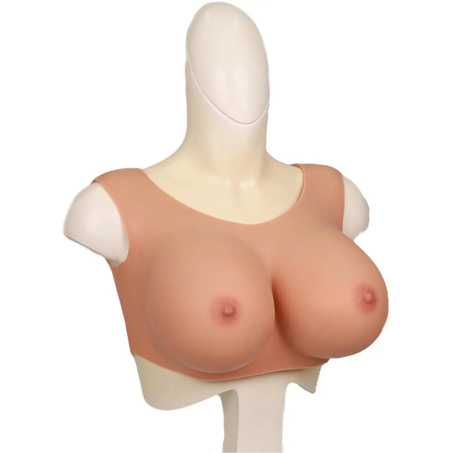 Giyilebilir Silikon Göğüs Kumral En Büyük Boy G Cup – Premium Kaliteli Gerçekçi