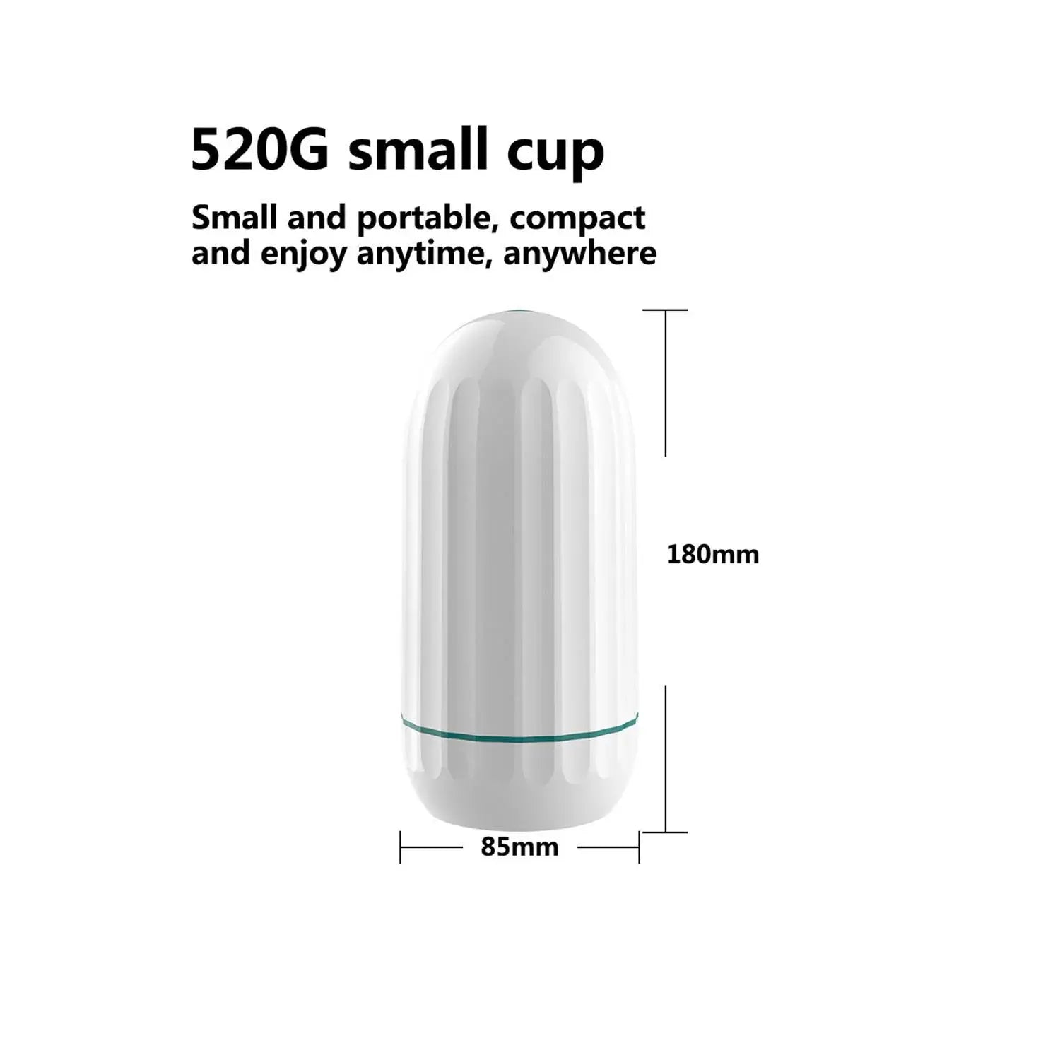 Mastürbatör: Küçük Boy Vakumlu Erkek Mastürbatör Kabı