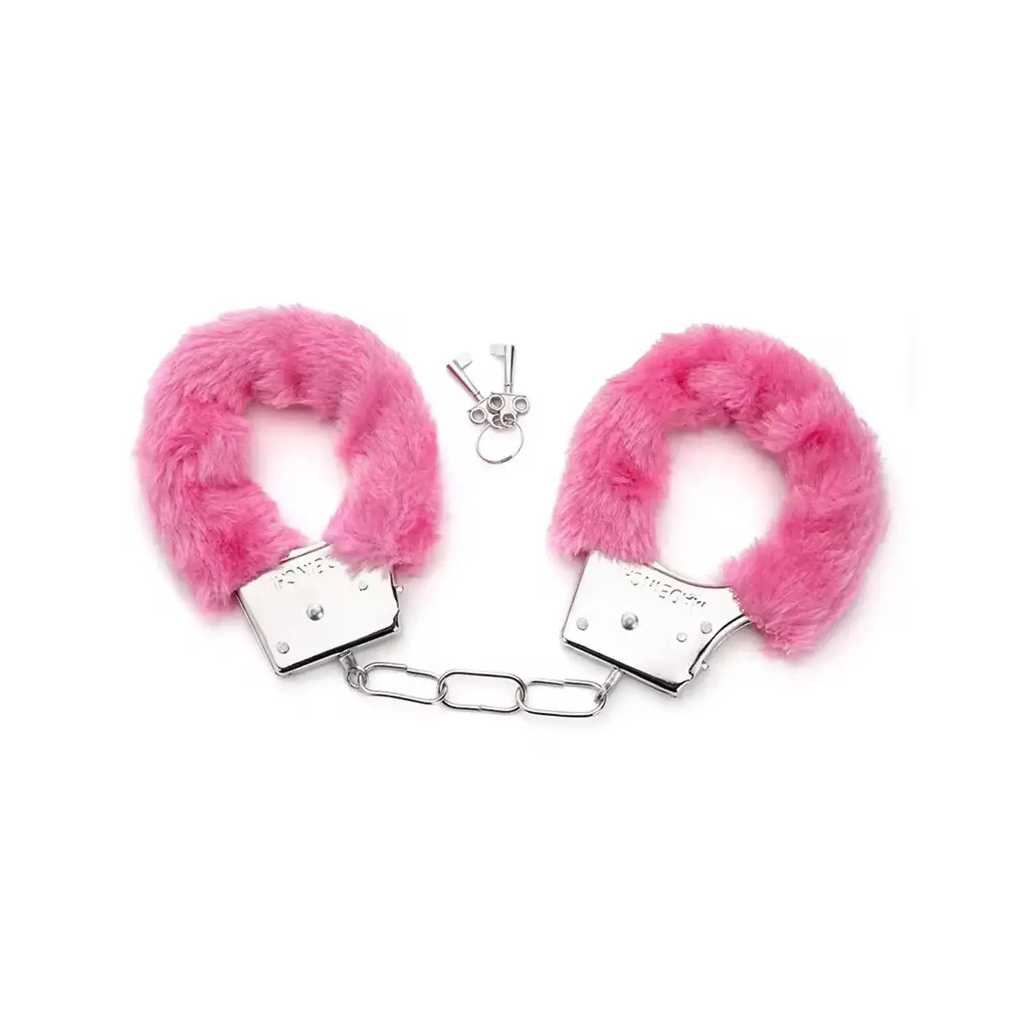 Peluşlu Metal Fantezi Kelepçe Pembe – Tatlı Cazibe, Oyunbaz Kontrol