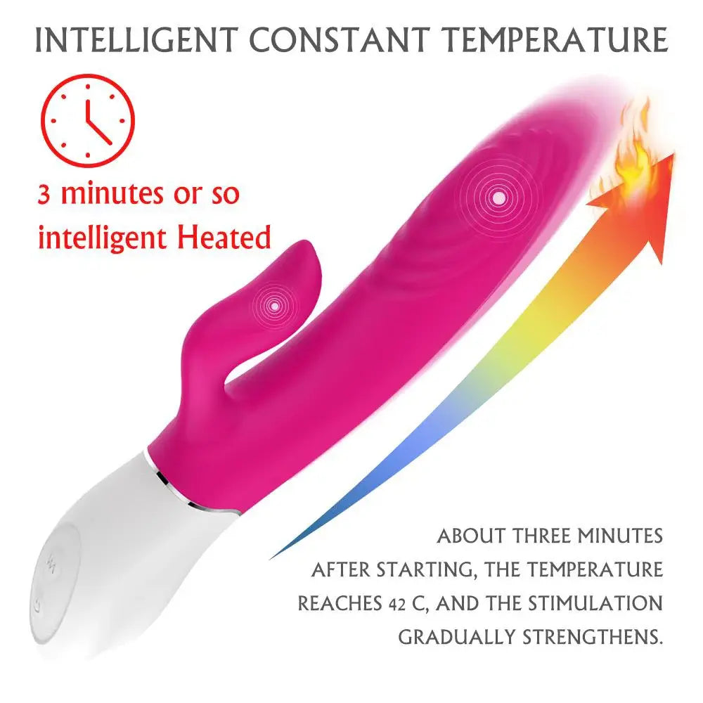 S-Hande Lighter Rose Isıtmalı Vibratör – G Noktası & Klitoris Uyarıcı