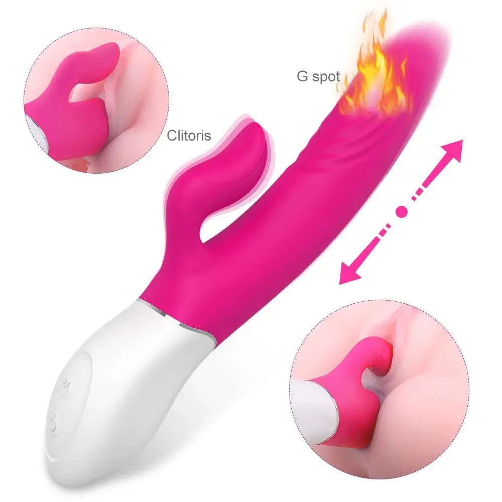 S-Hande Lighter Rose Isıtmalı Vibratör – G Noktası & Klitoris Uyarıcı