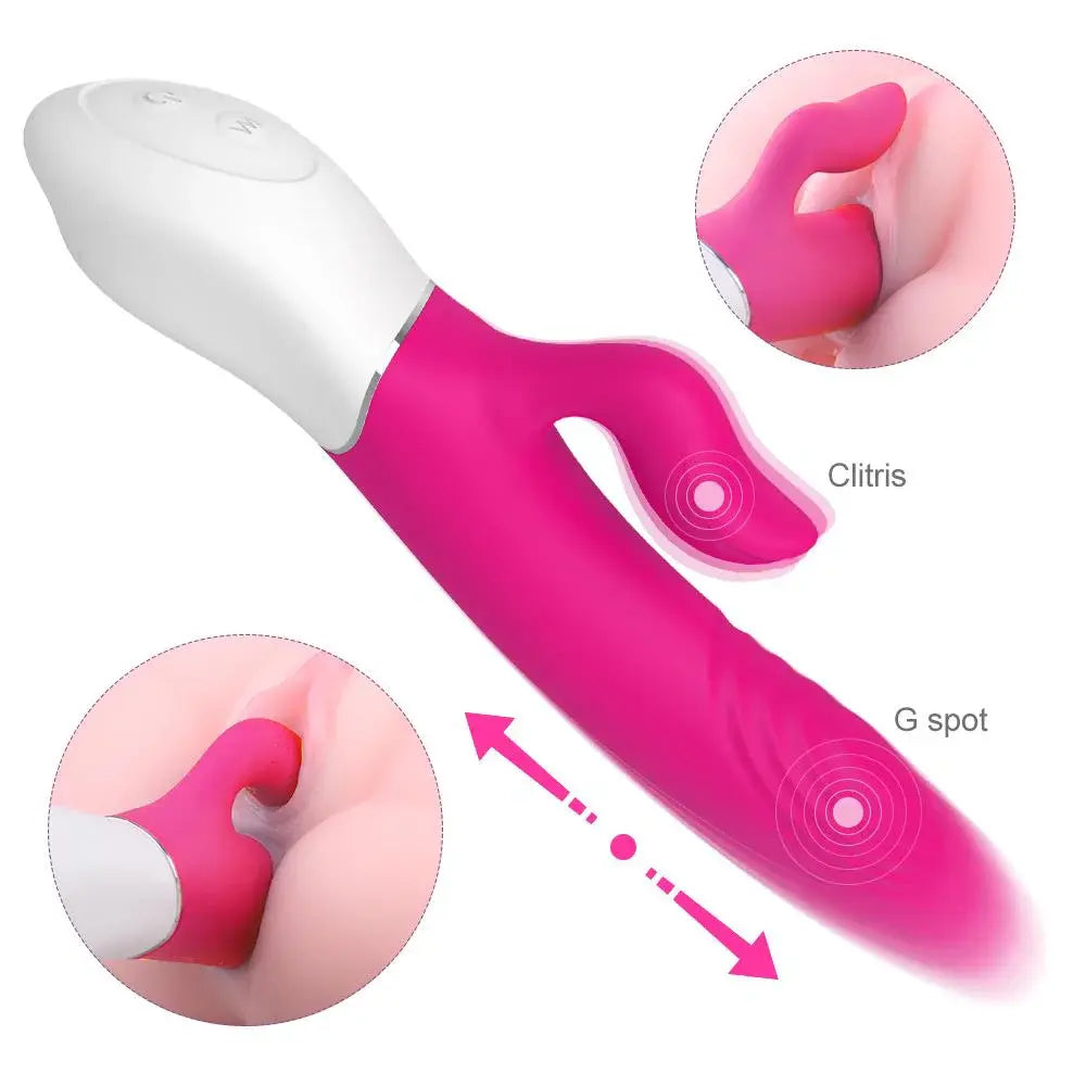 S-Hande Lighter Rose Isıtmalı Vibratör – G Noktası & Klitoris Uyarıcı
