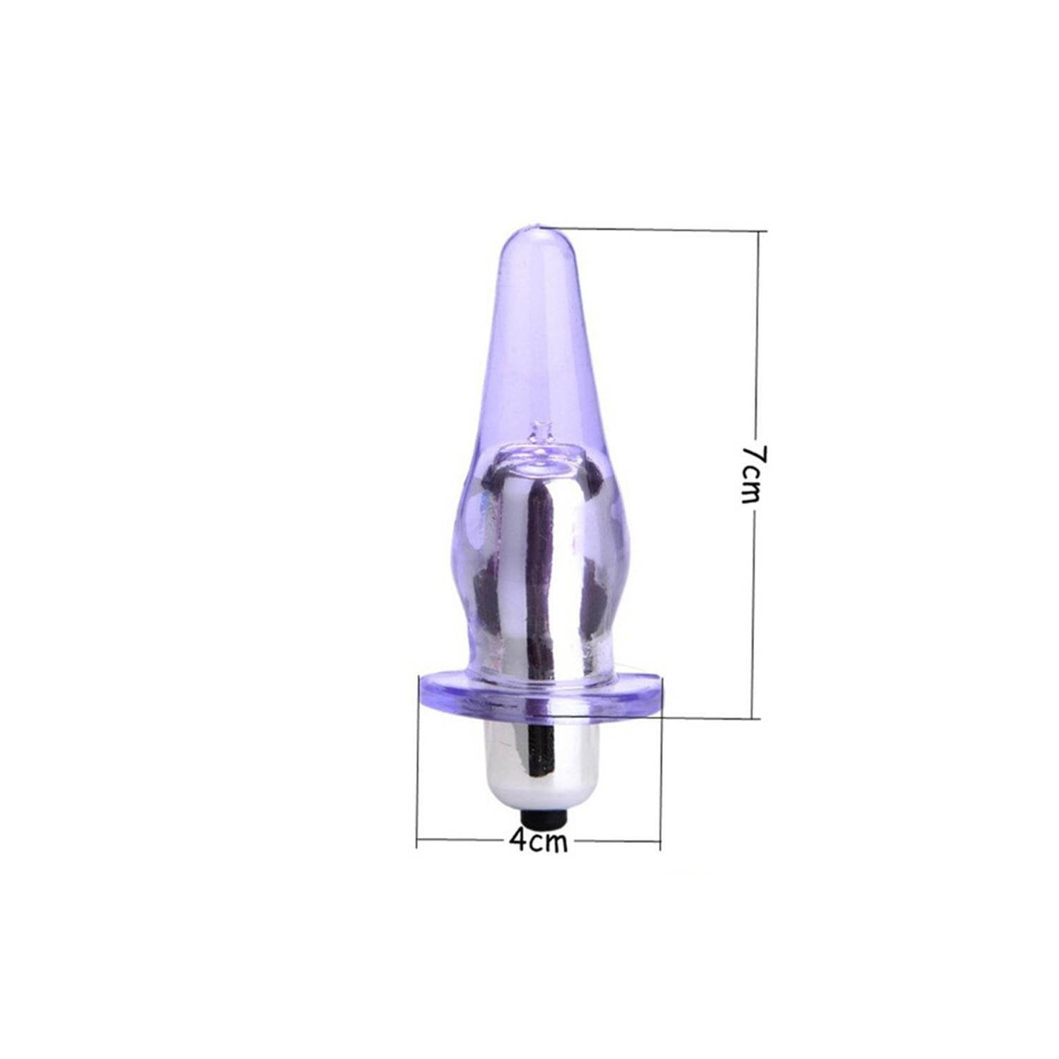 Anal Vibratör: Gül Pembesi Silikon Su Geçirmez ve Güçlü Titreşimli