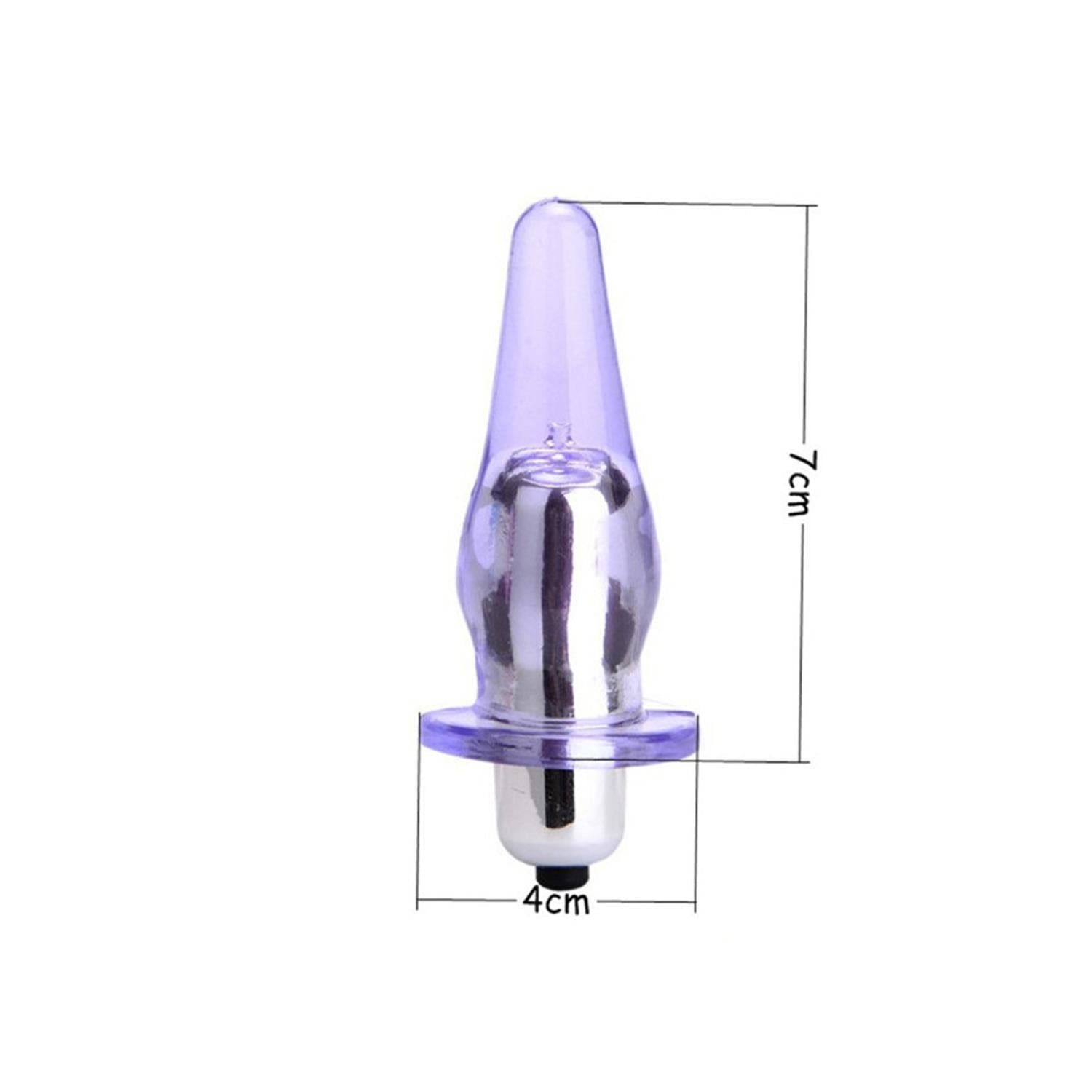 Anal Vibratör: Transparan Silikon Su Geçirmez ve Güçlü Titreşimli