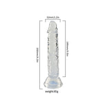 Şeffaf Silikon Dildo 14 cm